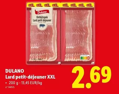 Lard petit-déjeuner XXL