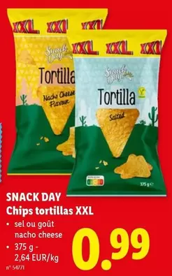 Snack - Chips tortillas XXL