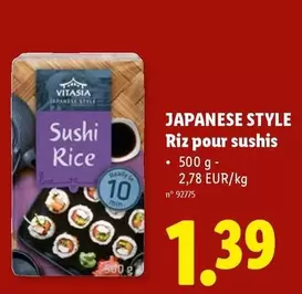 Riz pour sushis