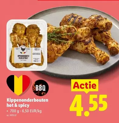 De - Kippenonderbouten hot & spicy