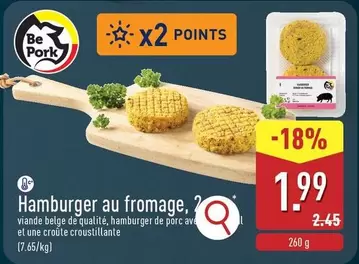 Be - Hamburger au fromage