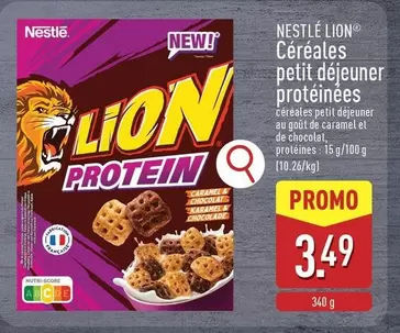 Lion - Céréales petit déjeuner protéinées