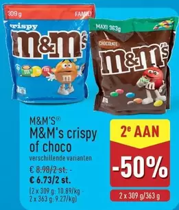 Be - M&M's crispy of choco
