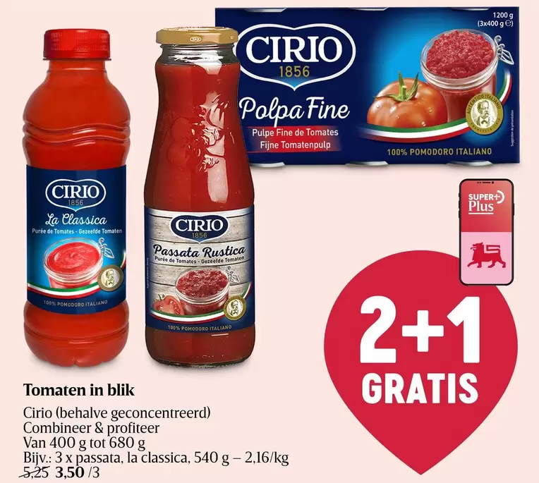 De - Tomaten in blik