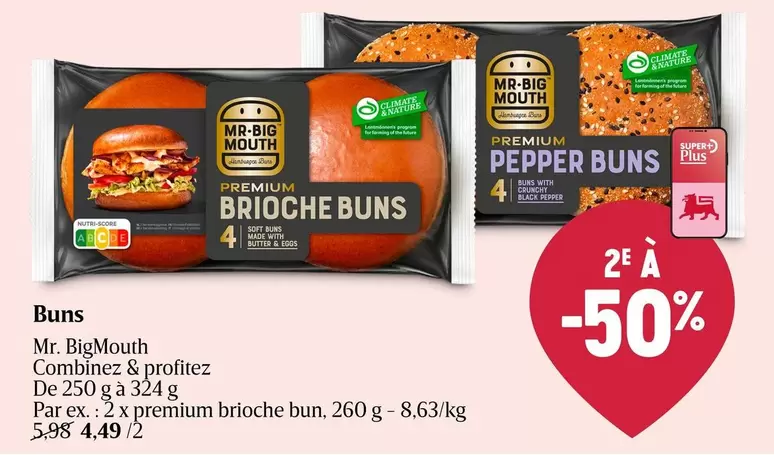 De - Premium Brioche Buns