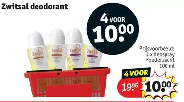 Zwitsal deodorant