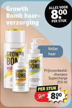 Growth Bomb haarverzorging