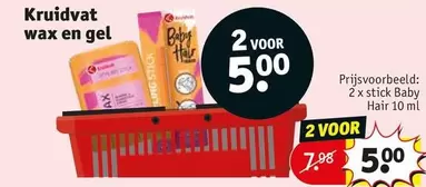 Kruidvat wax en gel