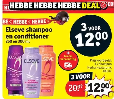 Be - Elseve shampoo en conditioner