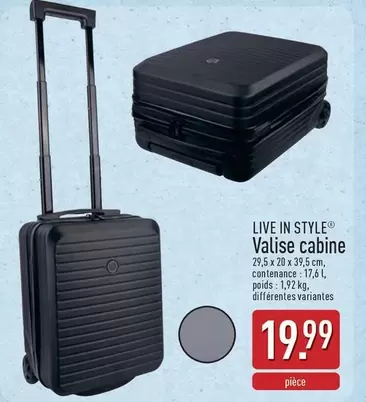 Live - Valise cabine