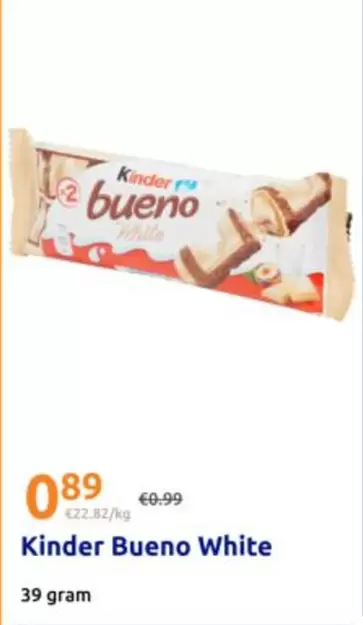 White - Kinder Bueno