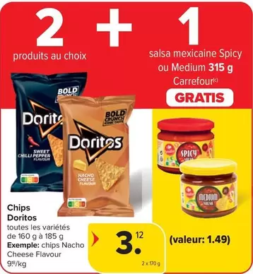 De - Chips Doritos
