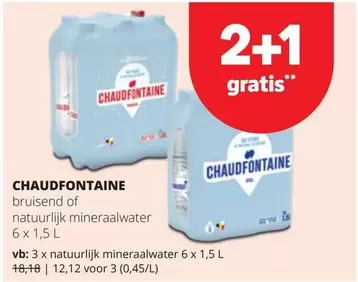 Bruisend Of Natuurlijk Mineraalwater