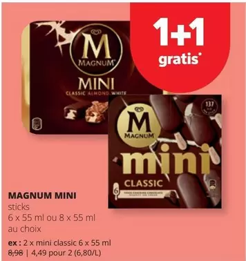 White - MAGNUM MINI sticks