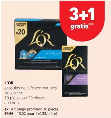 De - capsules de café compatibles Nespresso