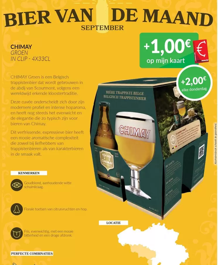 Chimay - CHIMAY GROEN IN CLIP