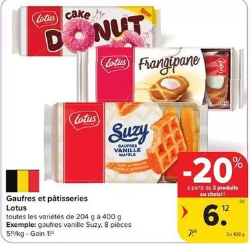 De - Gaufres et pâtisseries