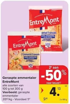 Geraspte emmentaler