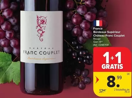 Bordeaux -  Supérieur Rouge
