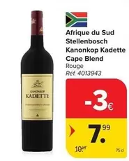 Kanonkop Kadette Cape Blend Rouge Réf. 4013943