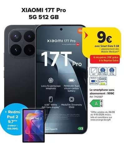 Xiaomi - 17T Pro 5G 512 GB