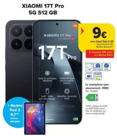 Xiaomi - 17T Pro 5G 512 GB