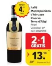 Montepulciano d'Abruzzo Riserva Terra d'Aligi Rood Ref 6920995