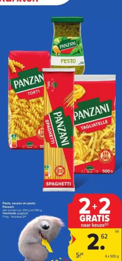 Pasta, saus en pesto