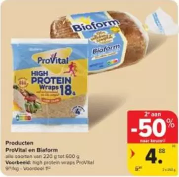 HIGH PROTEIN WRAPS