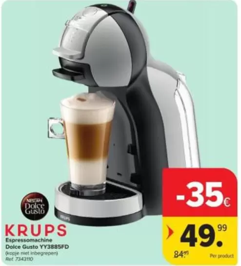 Dolce Gusto - Expressomachine YY2885FD