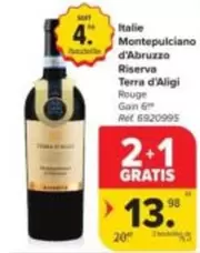Montepulciano d'Abruzzo Riserva Terra d'Aligi Rouge R extc{eacute}t 6920995