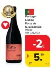 De - Forte de S. Sebastião Rouge Ref. 7382773