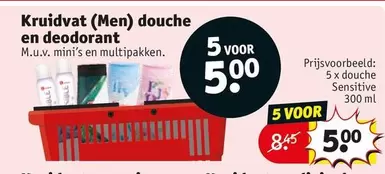 Kruidvat (Men) douche en deodorant