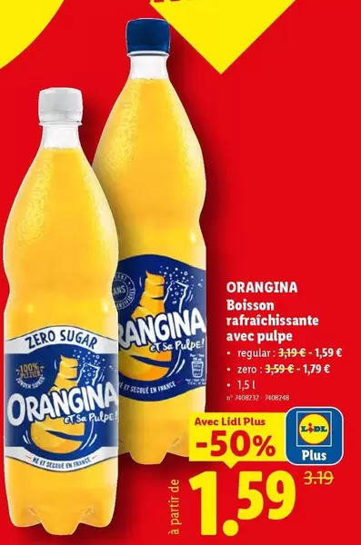 De - Boisson rafraîchissante avec pulpe