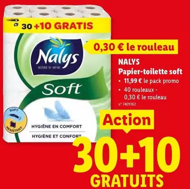 Papier-toilette soft