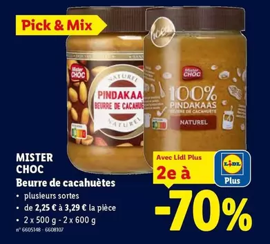 Mix - Beurre de cacahuètes