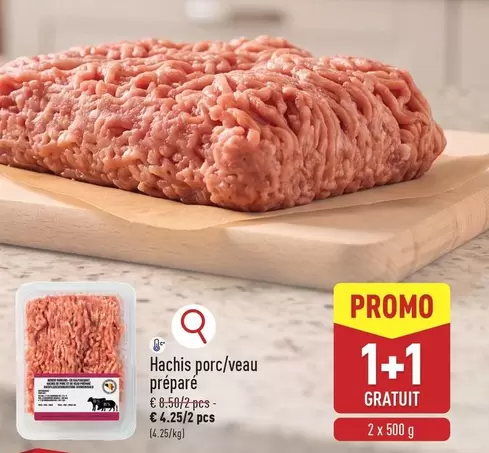 Ring - Hachis porc/veau préparé
