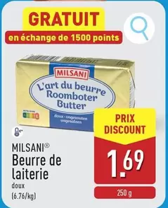 De - Beurre de laiterie doux