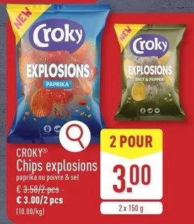 Chips explosions