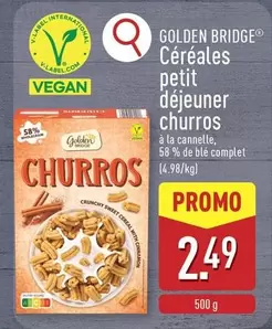 De - Céréales petit déjeuner churros