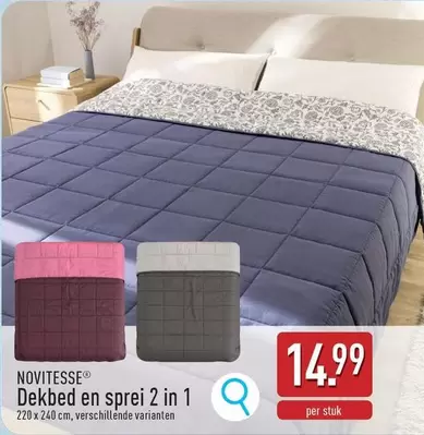 Dekbed en sprei 2 in 1