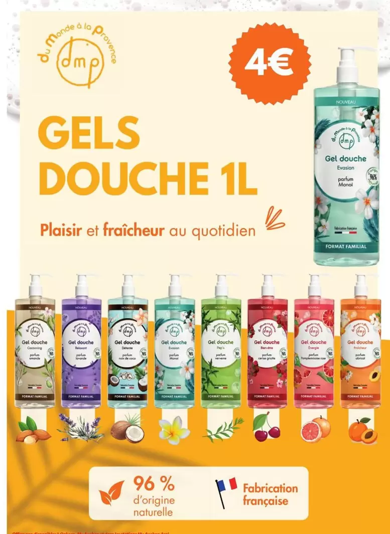 De - GELS DOUCHE 1L