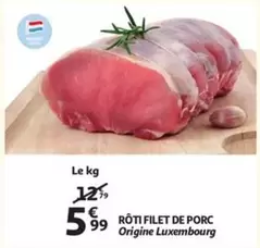 De - RÔTI FILET DE PORC