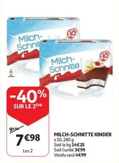 MILCH-SCHNITTE