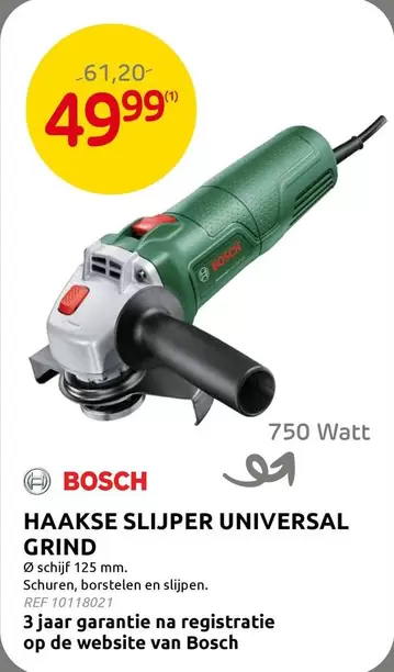 Bosch - HAXSE SLIJPER UNIVERSAL GRIND