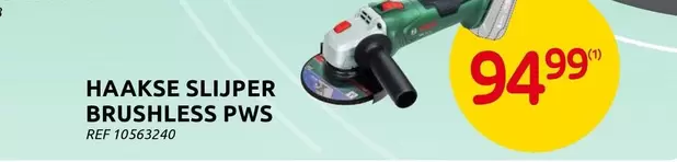 Bosch - HAAKSE SLIJPER BRUSHLESS PWS REF 10563240