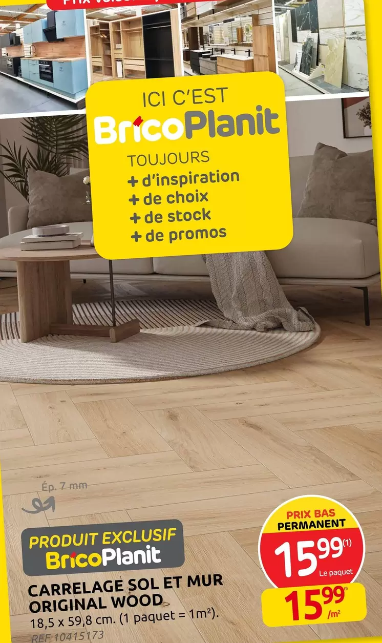 De - CARRELAGE SOL ET MUR ORIGINAL WOOD