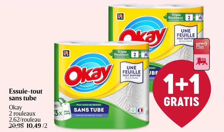Okay - Essuie-tour sans tube