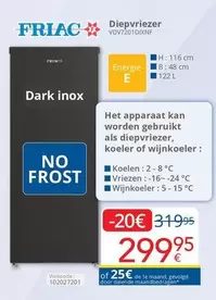 Dark - Diepvriezer VDV7201DIXNF