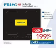De - Inductie kookplaat IP6191
